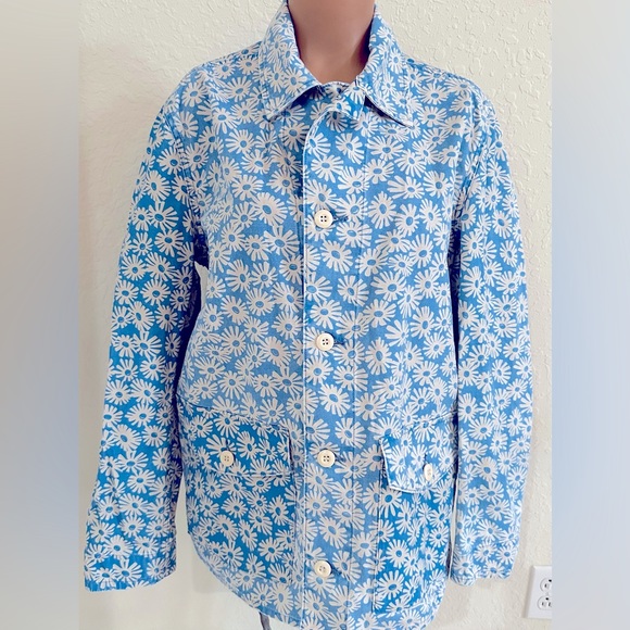 RE/DONE 90s Canvas Chore Jacket Daisy NWT - Picture 9 of 14